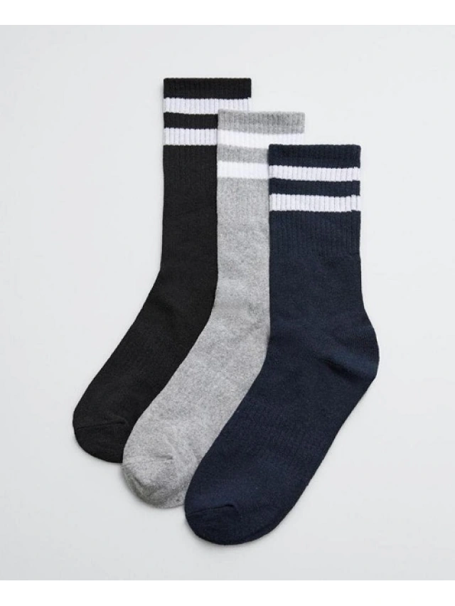 CALCETIN PACK3 HOMBRE DEPORTIVO Y.MORA