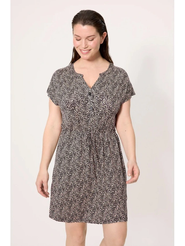 VESTIDO CORTO MANGA CORTA Y. MORA